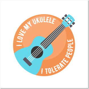 Tolerate People - Ukulele Posters and Art